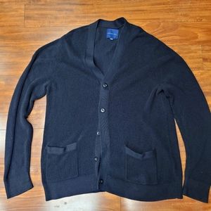 Black mens Abercrombie & Fitch cardigan